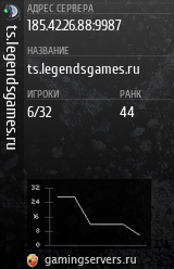 Баннер сервера
