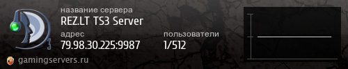 Баннер сервера