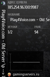 Баннер сервера