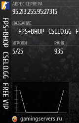 Баннер сервера