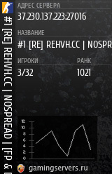 Баннер сервера
