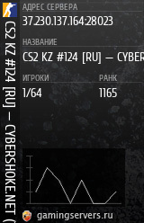 Баннер сервера