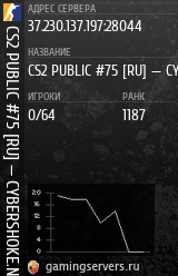 Баннер сервера