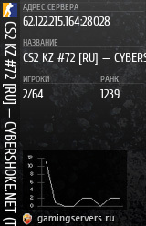 Баннер сервера