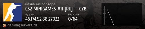 Баннер сервера