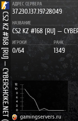 Баннер сервера