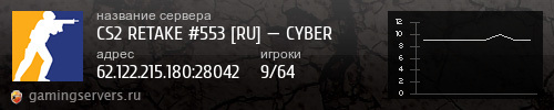 Баннер сервера