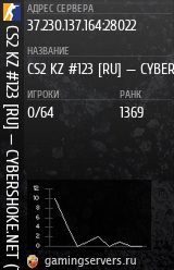 Баннер сервера