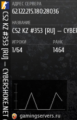 Баннер сервера