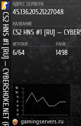 Баннер сервера