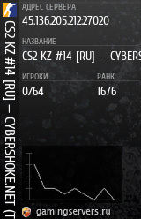 Баннер сервера