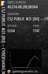 Баннер сервера
