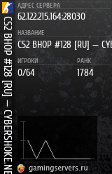 Баннер сервера