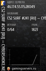 Баннер сервера