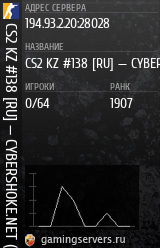 Баннер сервера