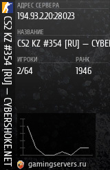 Баннер сервера