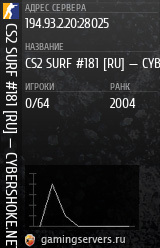 Баннер сервера