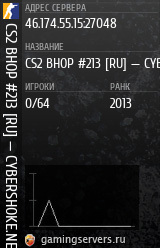 Баннер сервера