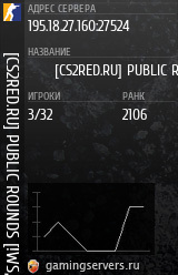 Баннер сервера