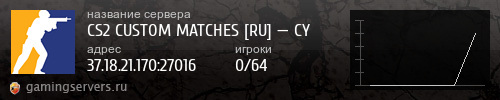 Баннер сервера