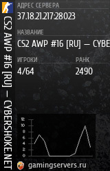 Баннер сервера