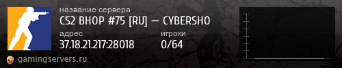 Баннер сервера