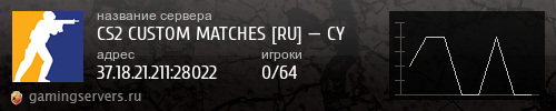 Баннер сервера