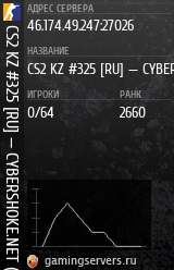 Баннер сервера