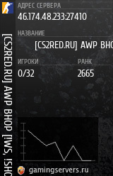 Баннер сервера