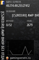 Баннер сервера