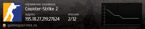 Баннер сервера