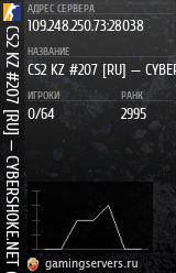 Баннер сервера