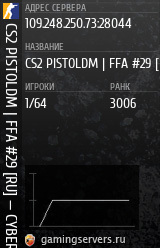 Баннер сервера