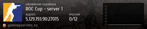 Баннер сервера