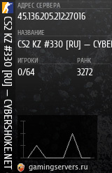 Баннер сервера