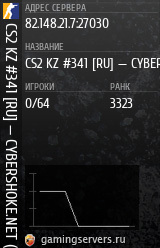 Баннер сервера