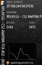 Баннер сервера