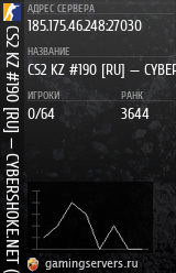 Баннер сервера