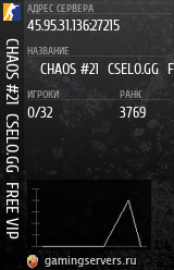 Баннер сервера
