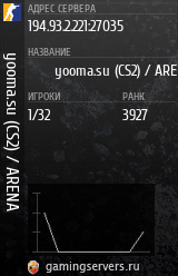 Баннер сервера
