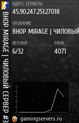Баннер сервера