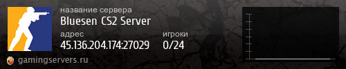 Баннер сервера
