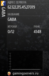 Баннер сервера