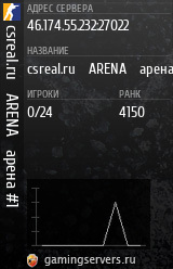 Баннер сервера