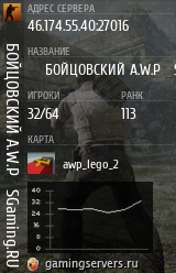 Баннер сервера