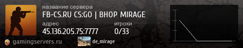 Баннер сервера