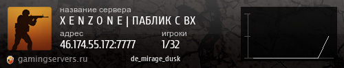 Баннер сервера