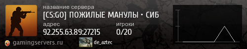 Баннер сервера