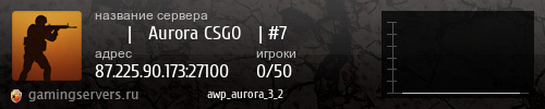 Баннер сервера