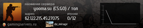 Баннер сервера